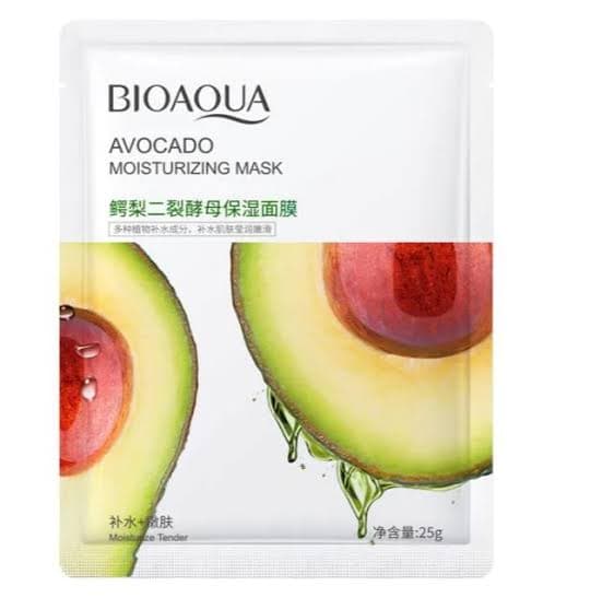 BIOAQUA MOISTURIZING AVOCADO MASK 25G