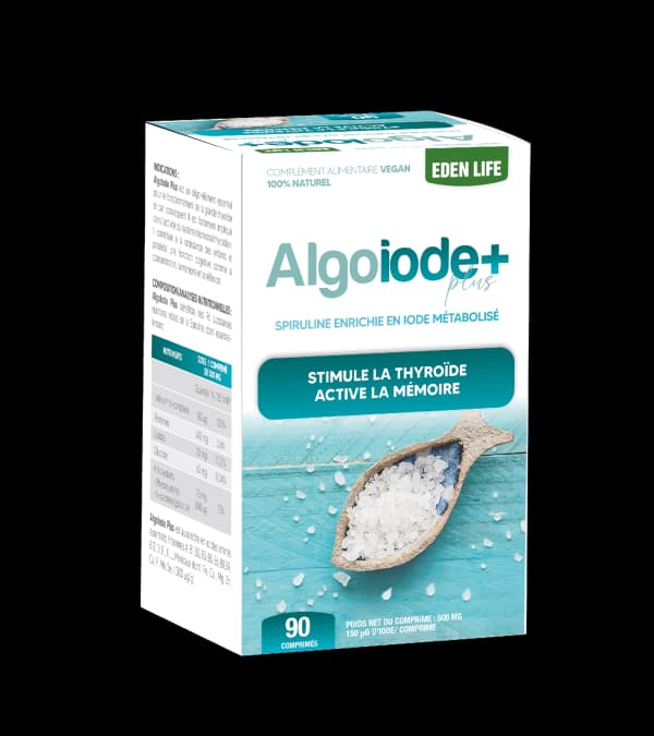 EDEN LIFE ALGO IODE PLUS 90 COMPRIMÉS