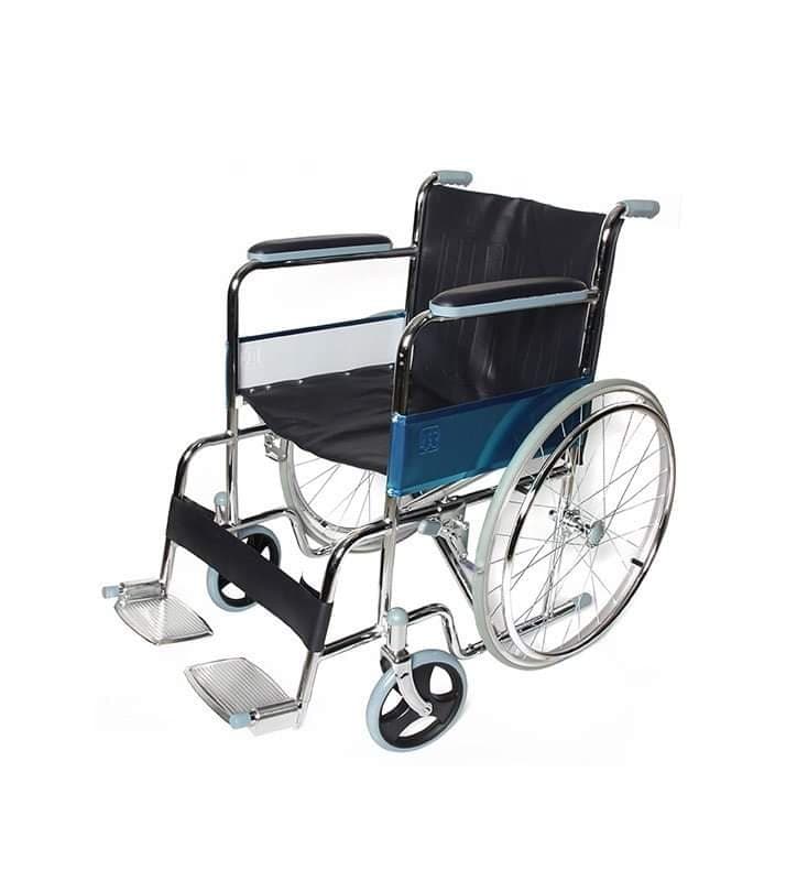 FAUTEUIL ROULANT STANDARD INOX
