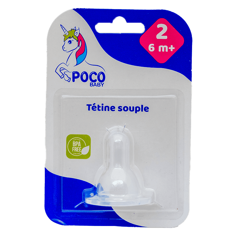 POCO BABY TETINE SOUPLE 2EME AGE