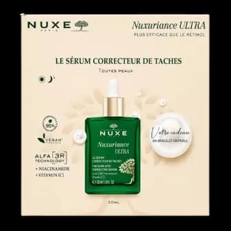 NUXE COFFRET SERUM CORRECTEUR DES TACHES 30ML + BRACELET EN PERLE OFFERT