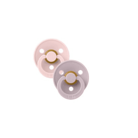 BIBS 2 SUCETTES COLOUR BLOSSOM & DUSKY LILAC TAILLE 1 0M+
