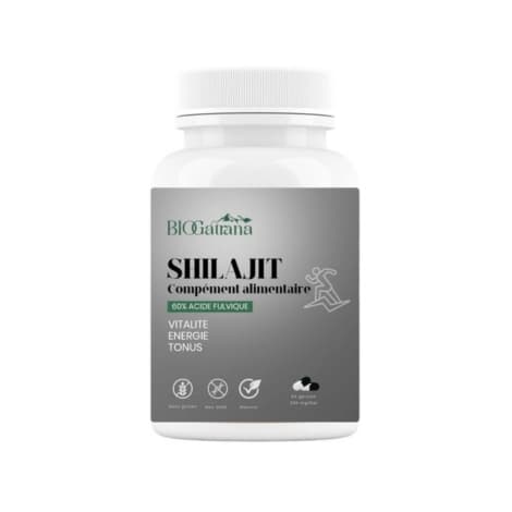 BIOGUATRANA SHILAJIT 60% ACIDE FULVIQUE B60