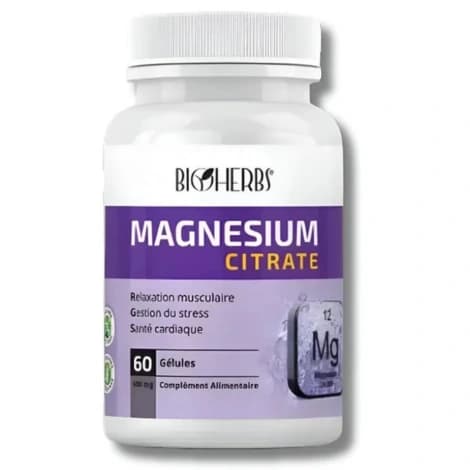 BIOHERBS MAGNESIUM CITRATE BT 60G