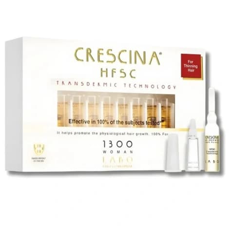 CRESCINA HFSC TRANSDERMIQUE (REPOUSSE) 1300 FEMME 20 AMPOULES