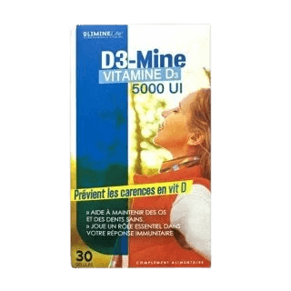D3 MINE VITAMINE D3 5000UI BT30