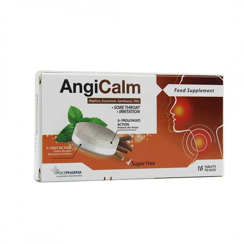 ANGICALM REGLISSE MAUX DE GORGE B16