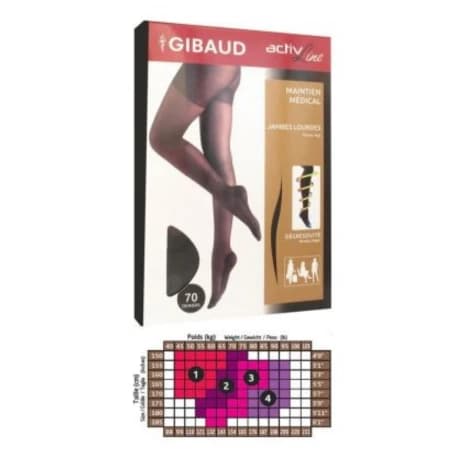 GIBAUD COLLANT ACTIVELINE NOIR T2