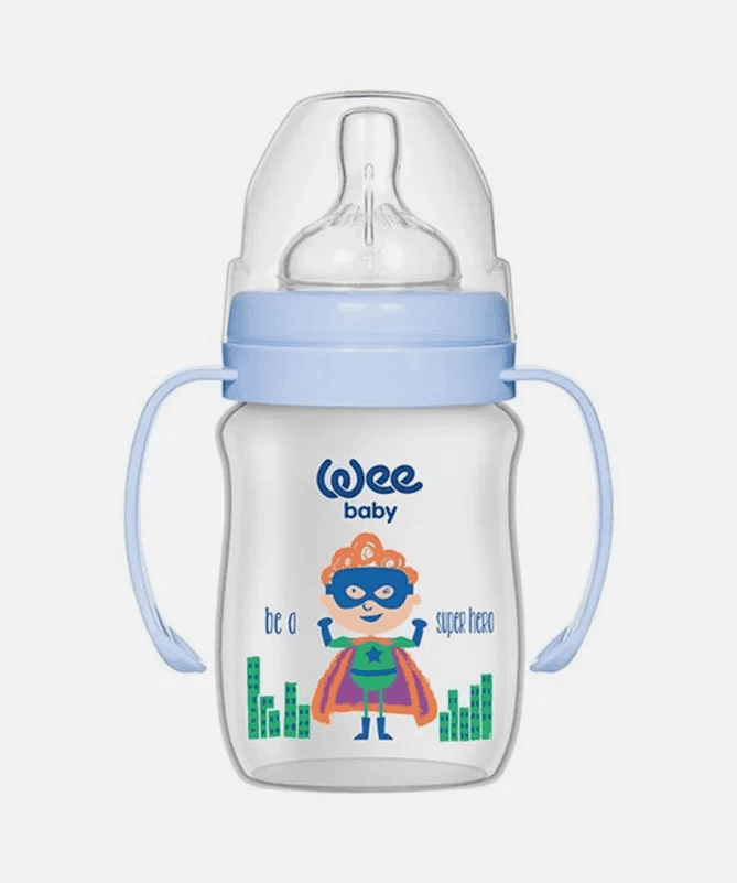 WEE BABY BIBERON COL LARGE AVEC POIGNE 150ML