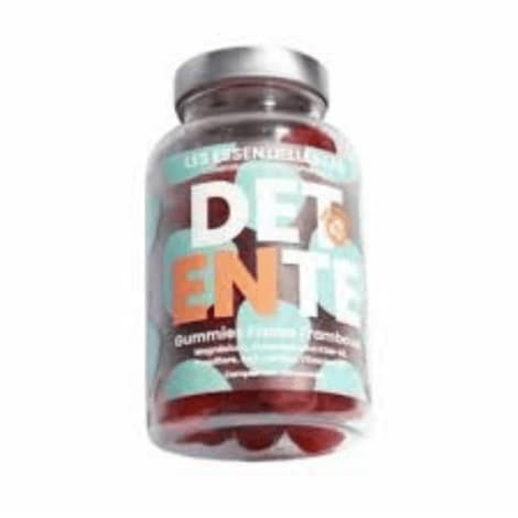 LES ESSENTIELLE LAB GUMMIES DETENTE FRAISE ET FRAMBOISE BT/60