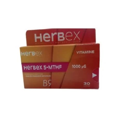 HERBEX 5-MTHF 100MG BT/30