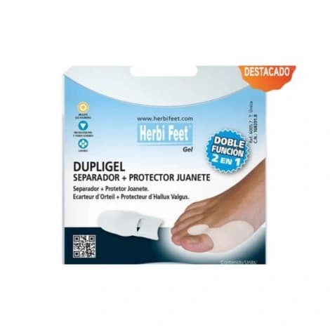 HERBI FEET DUPLIGEL ECARTEUR D'ORTEIL+PROTECTEUR D'ALLUX VALGUS