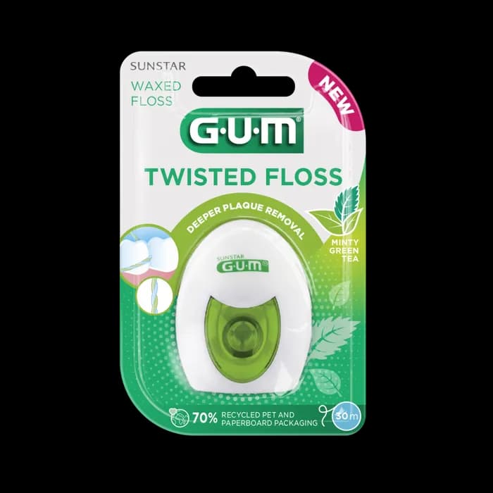 GUM FIL DENTAIRE TWISTED FLOSS 30M REF3500