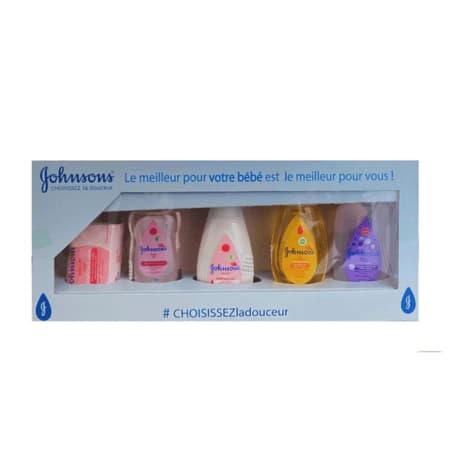 JOHNSONS COFFRET LA DOUCEUR 5 PRODUITS