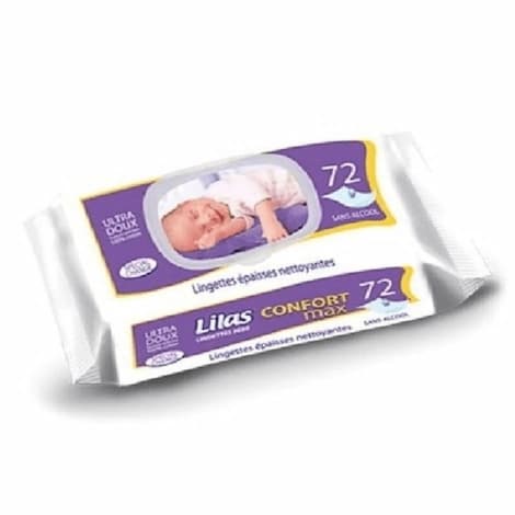 LILAS LINGETTE CONFORT MAX BTE 72