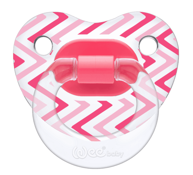 WEE BABY SUCETTE TRANSPARENTE DECOREE 0-6M