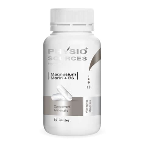 PHYSIO SOURCES MAGNESIUM MARIN + B6 BTE60