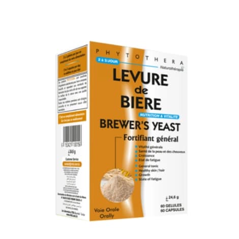 PHYTOTHERA LEVURE DE BIÈRE GÉLULES B/60