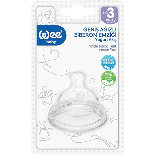 WEE BABY TETINE SILICONE 6-18MOIS