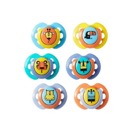 TOMMEE TIPPEE FUN STYLE – LOT DE 2 SUCETTES MIXTES 0-6 MOIS