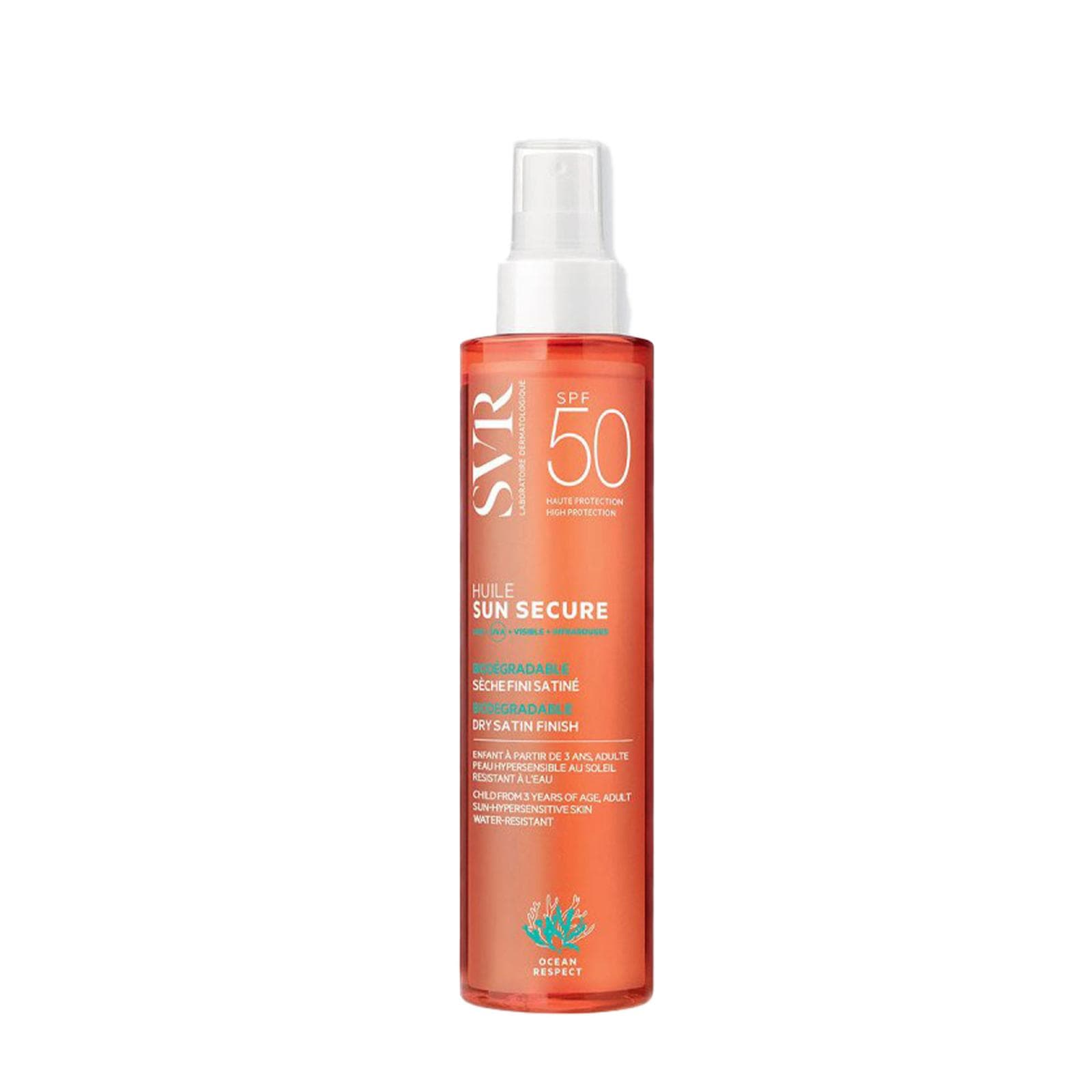 SVR Sun Secure Huile Sèche SPF 50