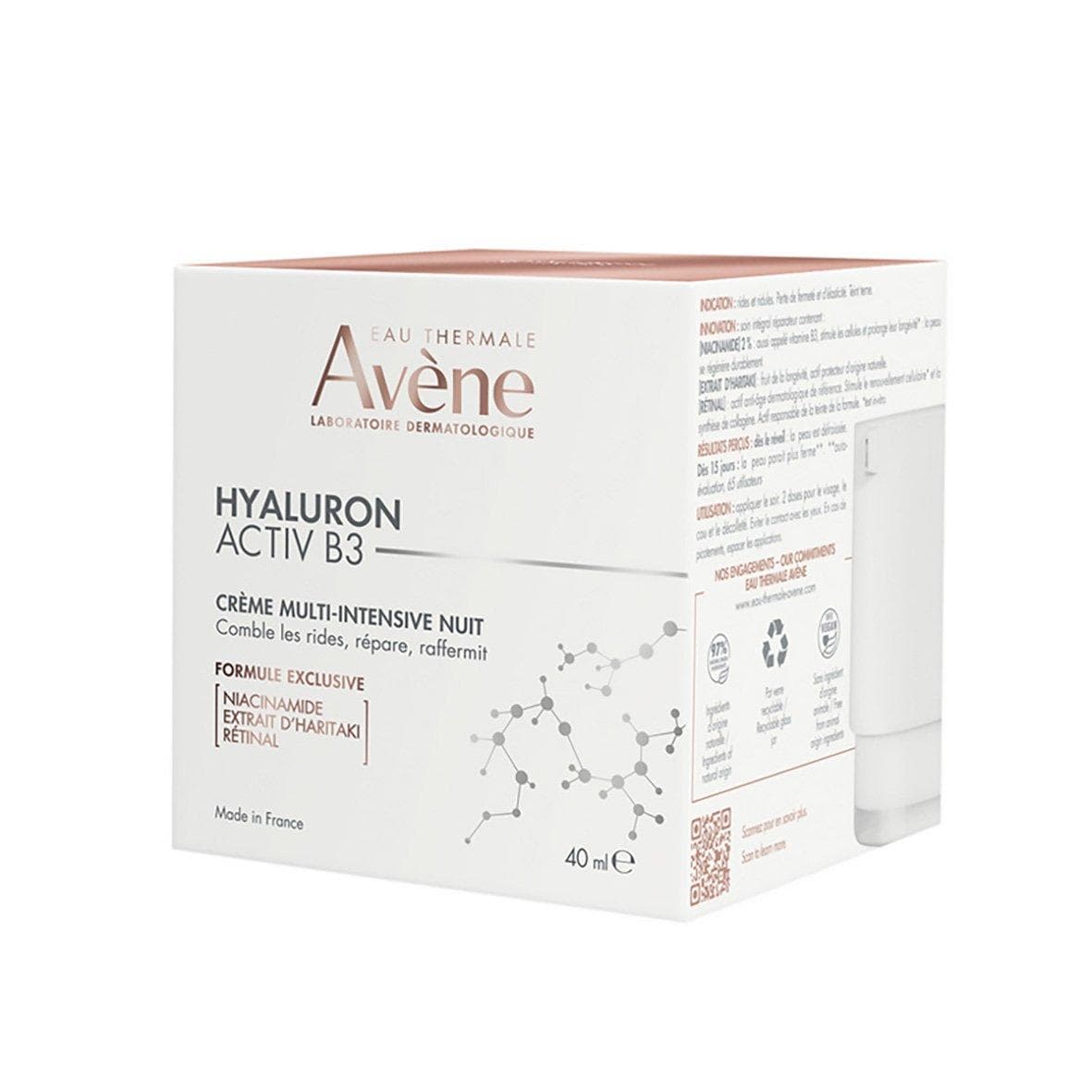 AVENE HYALURON ACTIV B3 Crème multi-intensive nuit