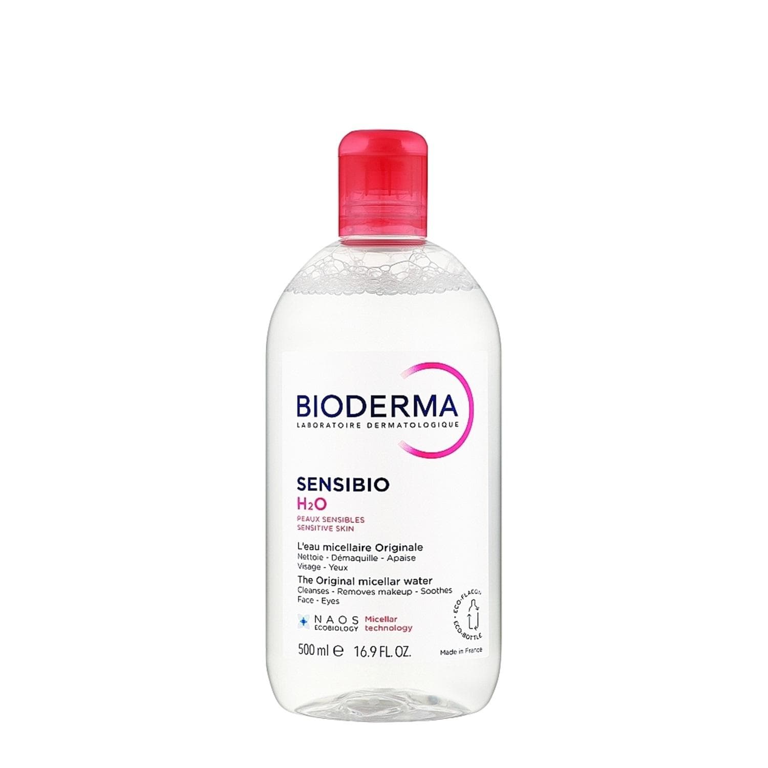 BIODERMA Sensibio H2O Eau Micellaire Démaquillante 500 ML