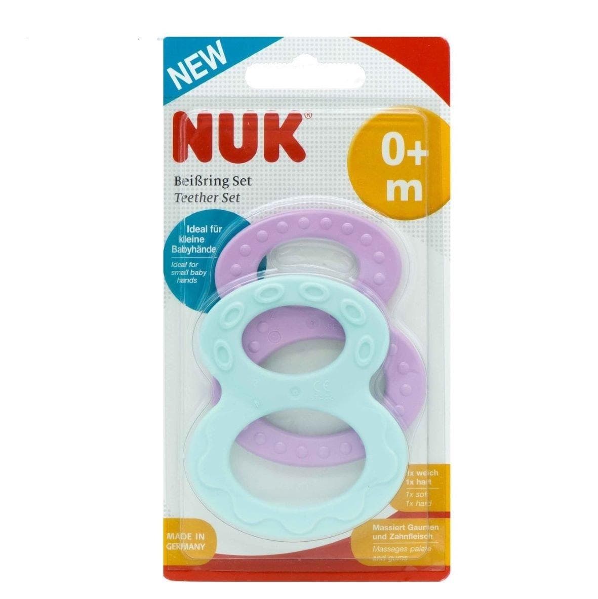 NUK Anneaux Dentition Forme 8