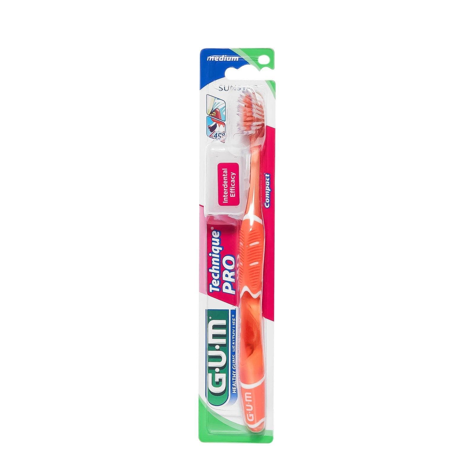 GUM Brosse à Dent Technique Pro Medium