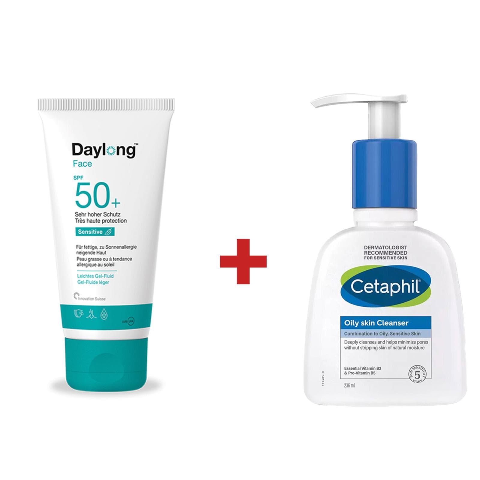 PACK DAYLONG Face Gel Fluide Léger SPF 50+