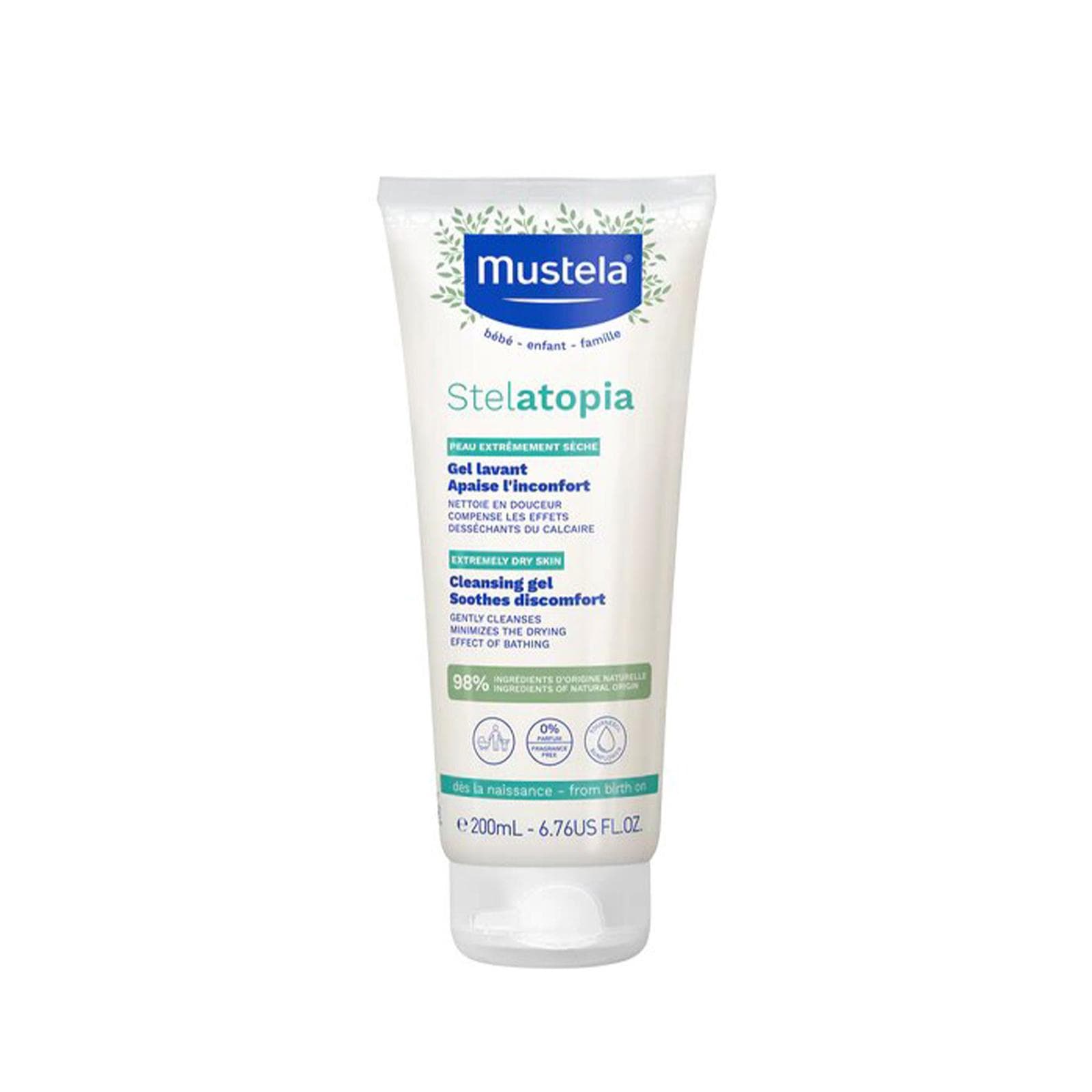 MUSTELA Stelatopia Gel Lavant Anti Tiraillement