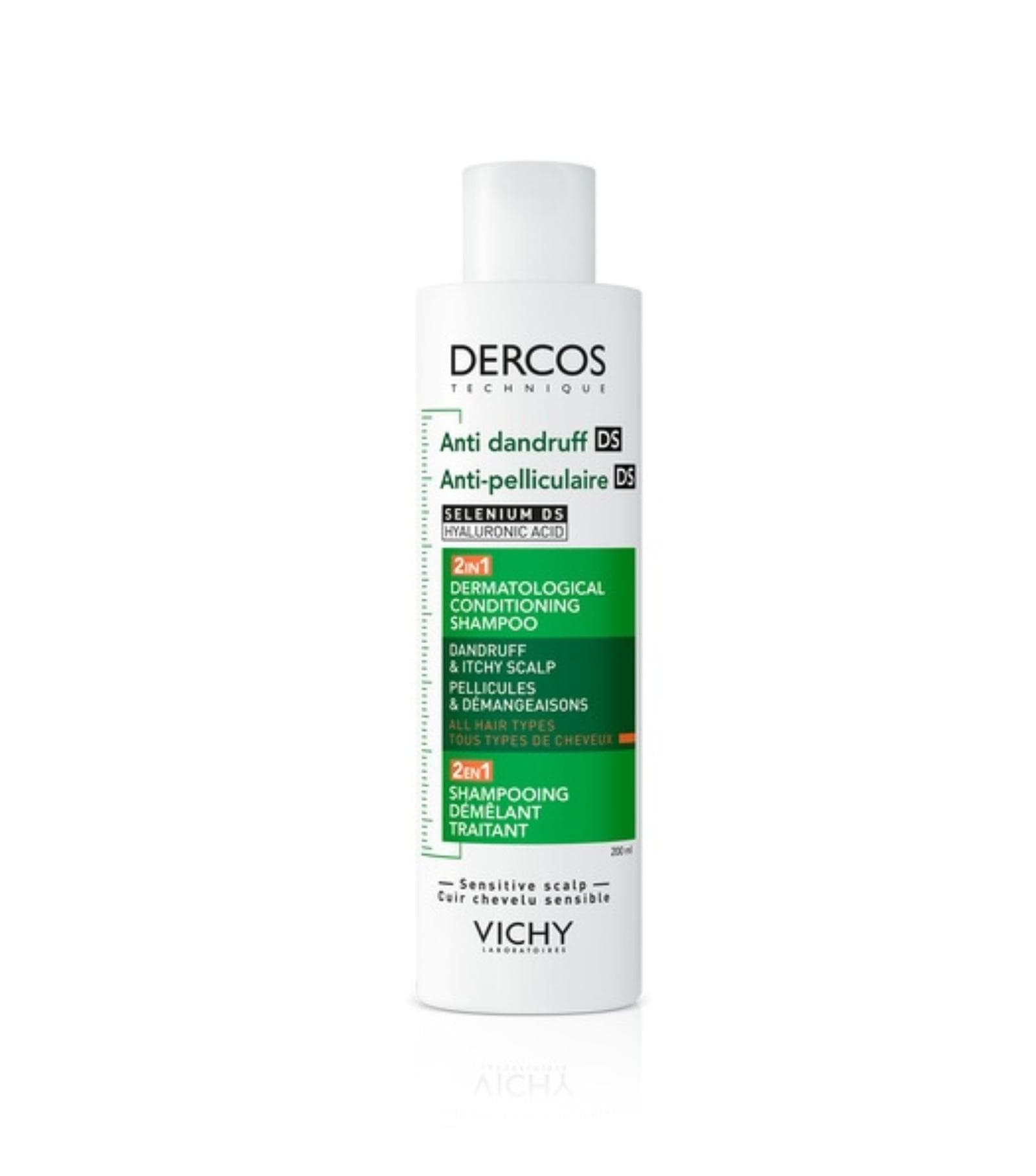 VICHY DERCOS Shampooing 2EN1 Anti Pelliculaire DS