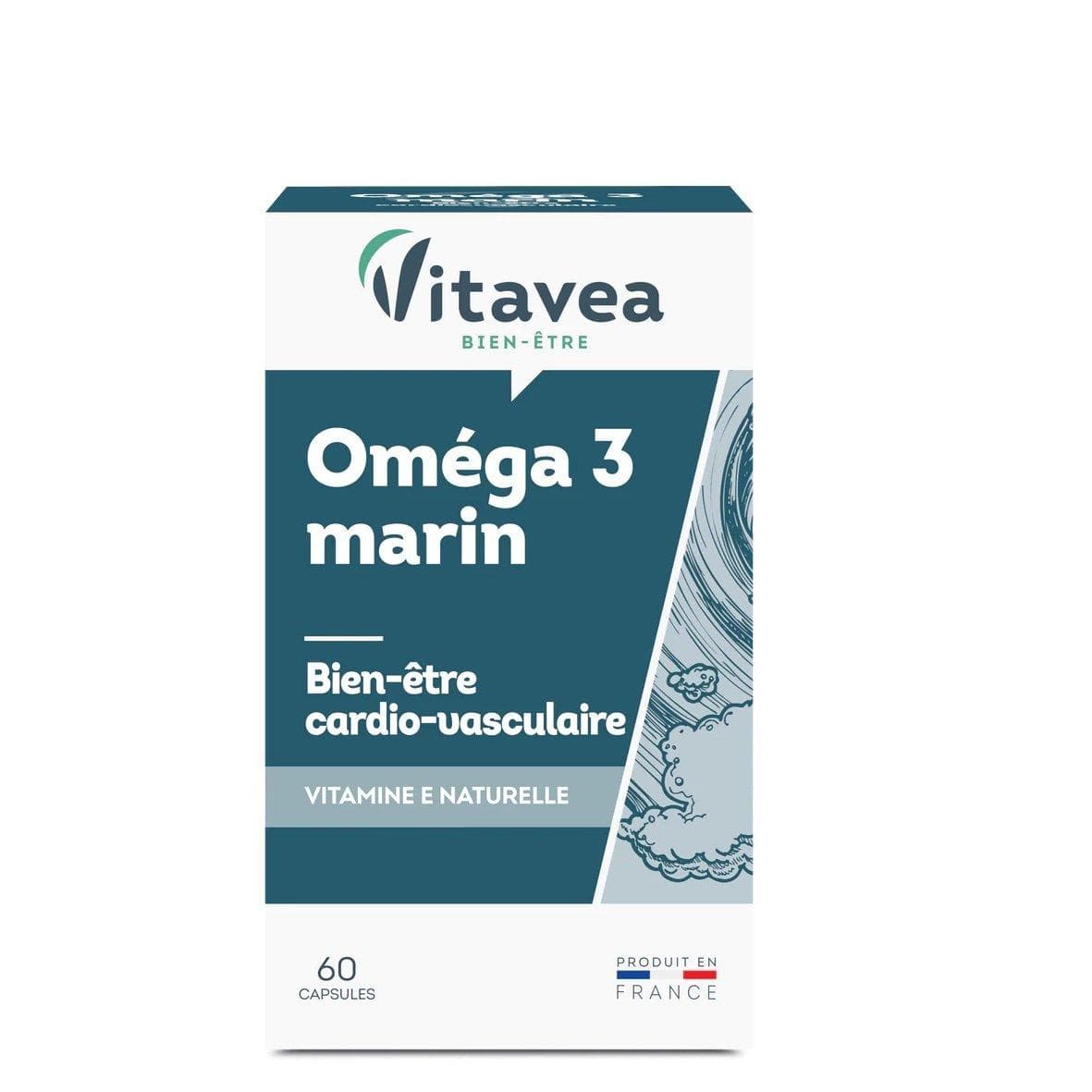 VITAVEA Oméga 3 Marin 60 Capsules