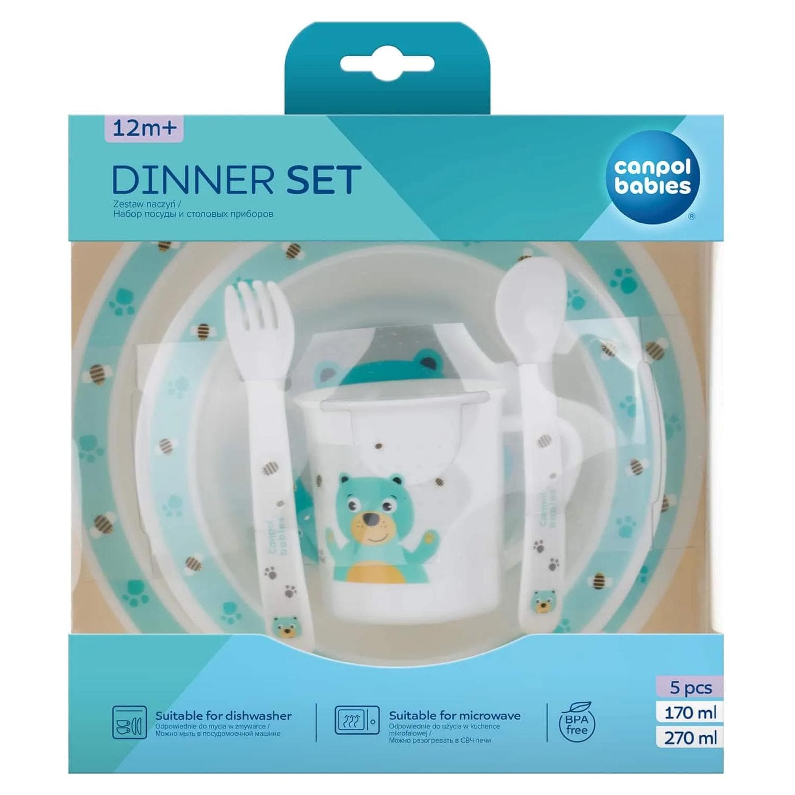 CANPOL BABIES Set Repas 12m+