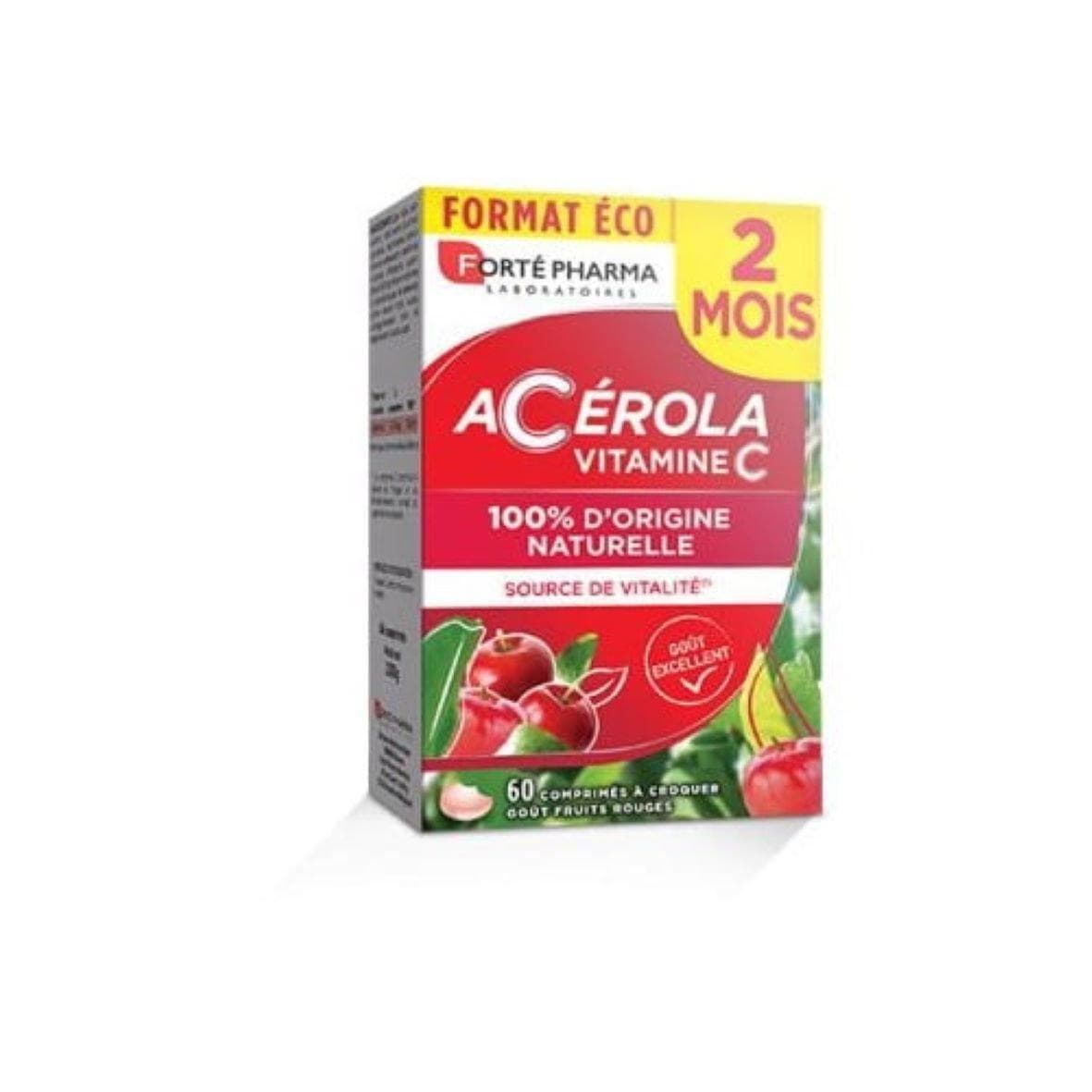 FORTE PHARMA Acérola Vitamine C 60 Comprimés