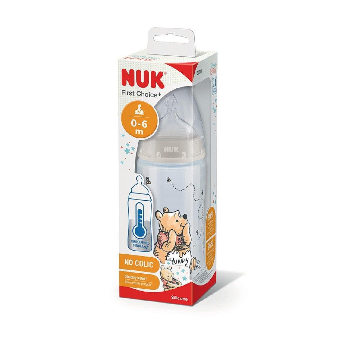 NUK First Choice+ Biberon Température Control 0- 6 M