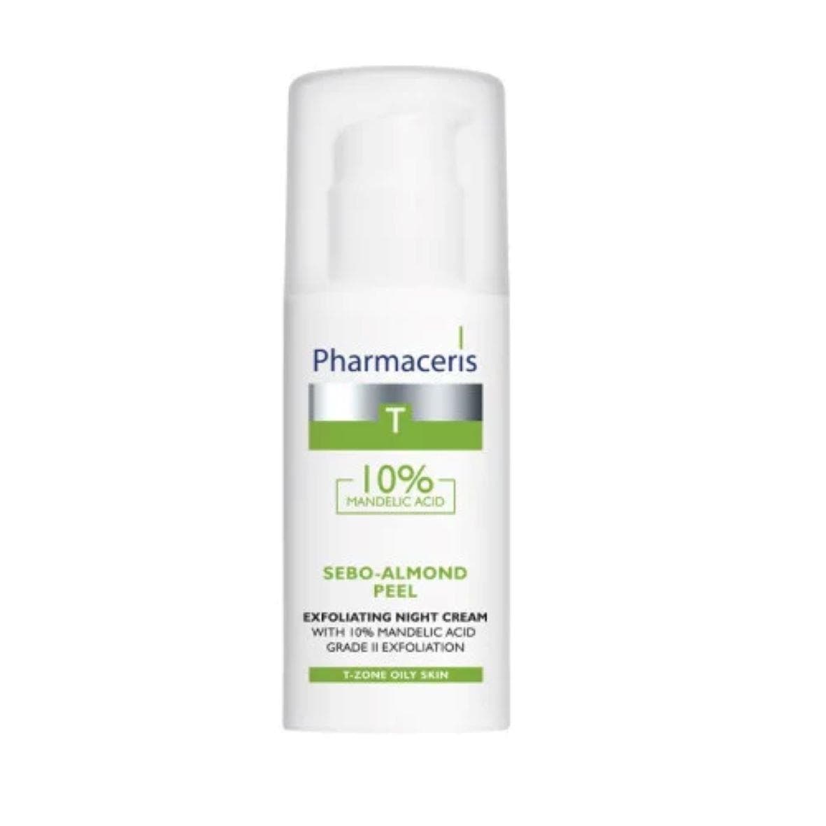 PHARMACERIS T Sebo Almond Peel Crème de Nuit Exfoliante
