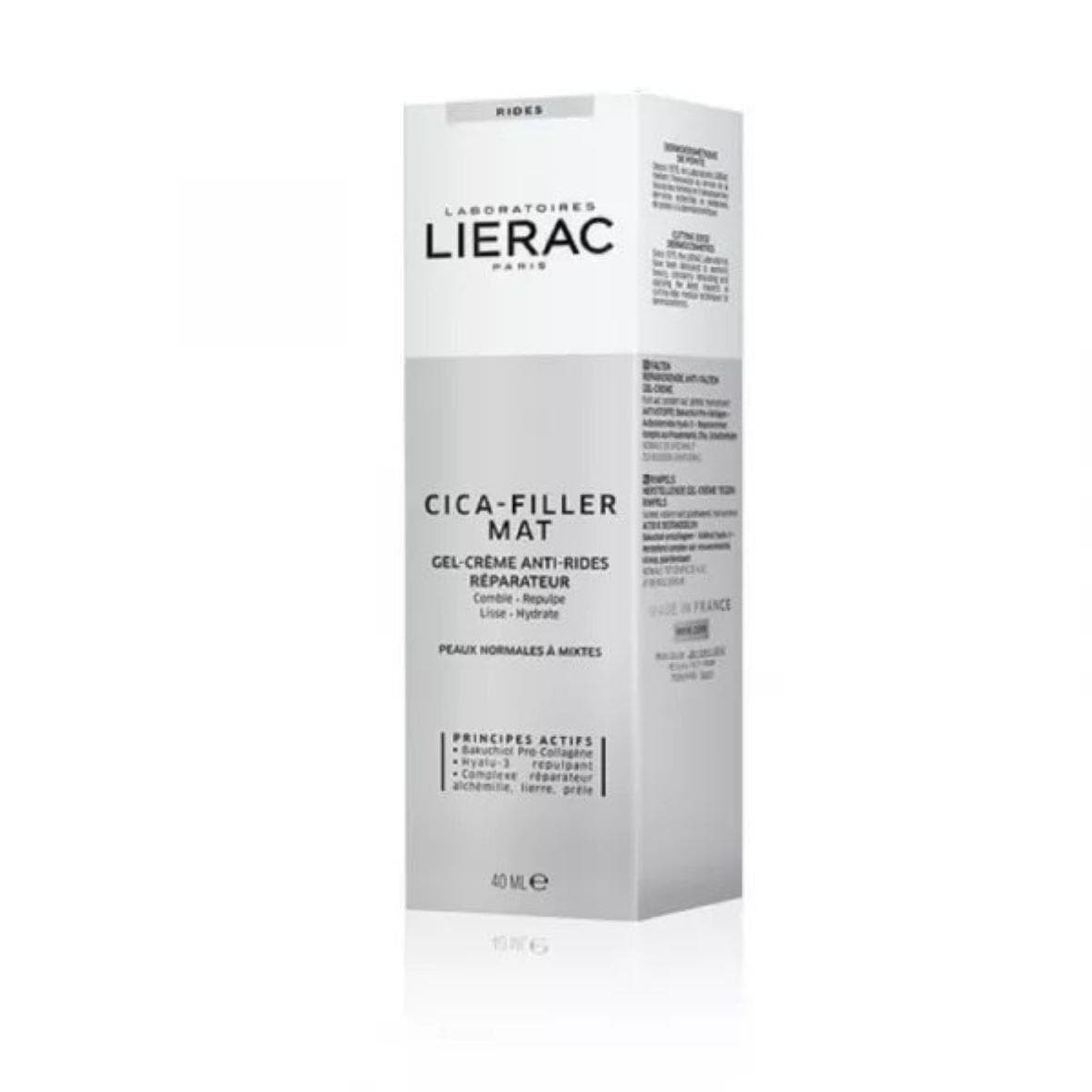 LIERAC CICA Filler MAT Gel Crème Anti Rides
