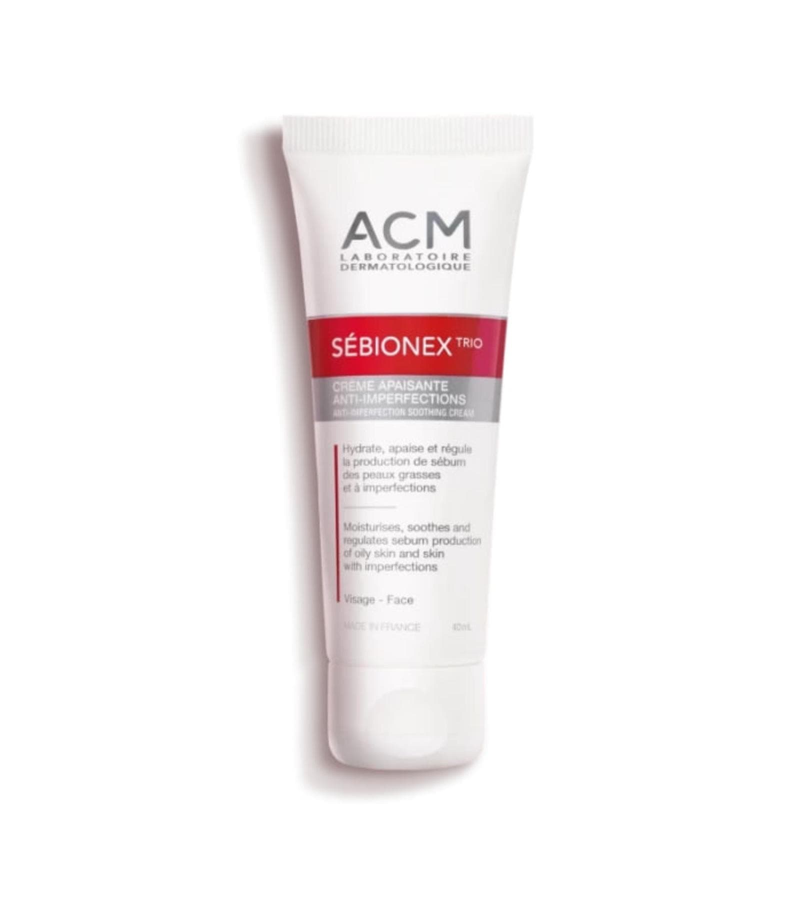 ACM Sébionex Trio Crème Apaisante Anti Imperfections