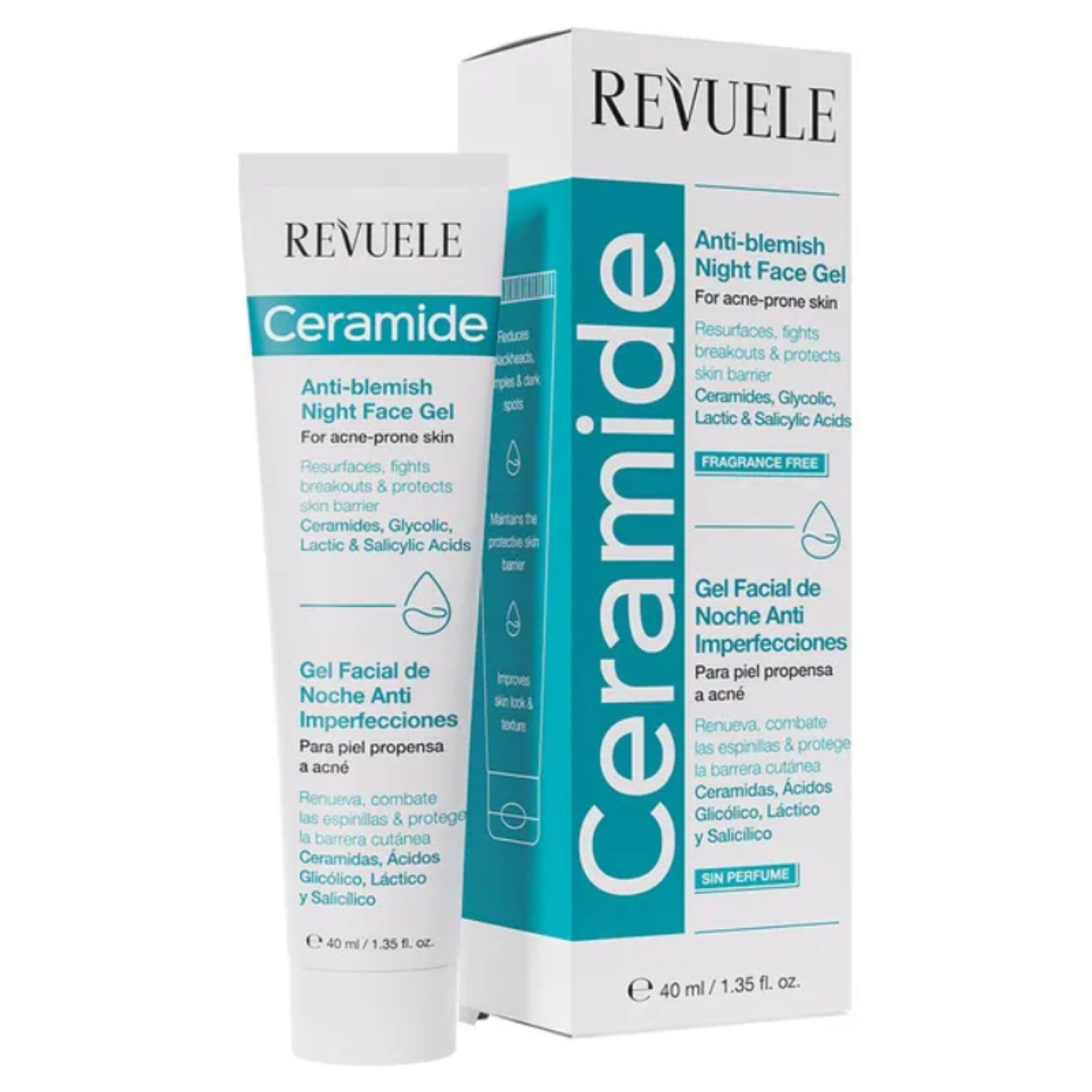 REVUELE Ceramide Gel De Nuit Anti Imperfections