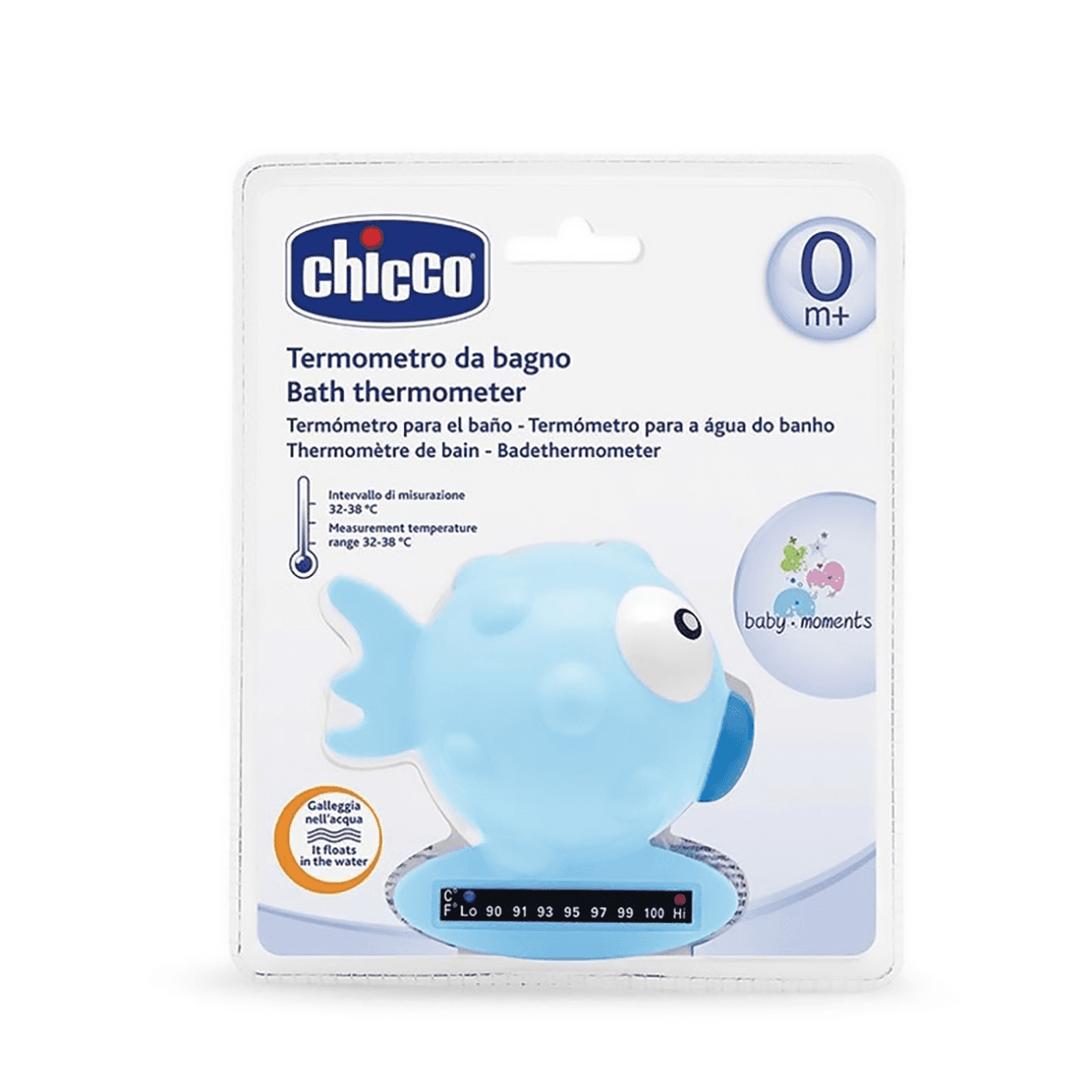 CHICCO Thermomètre De Bain Poisson (BLUE)