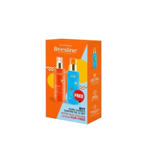 BEESLINE Pack Suntan Oil Pure Carrot