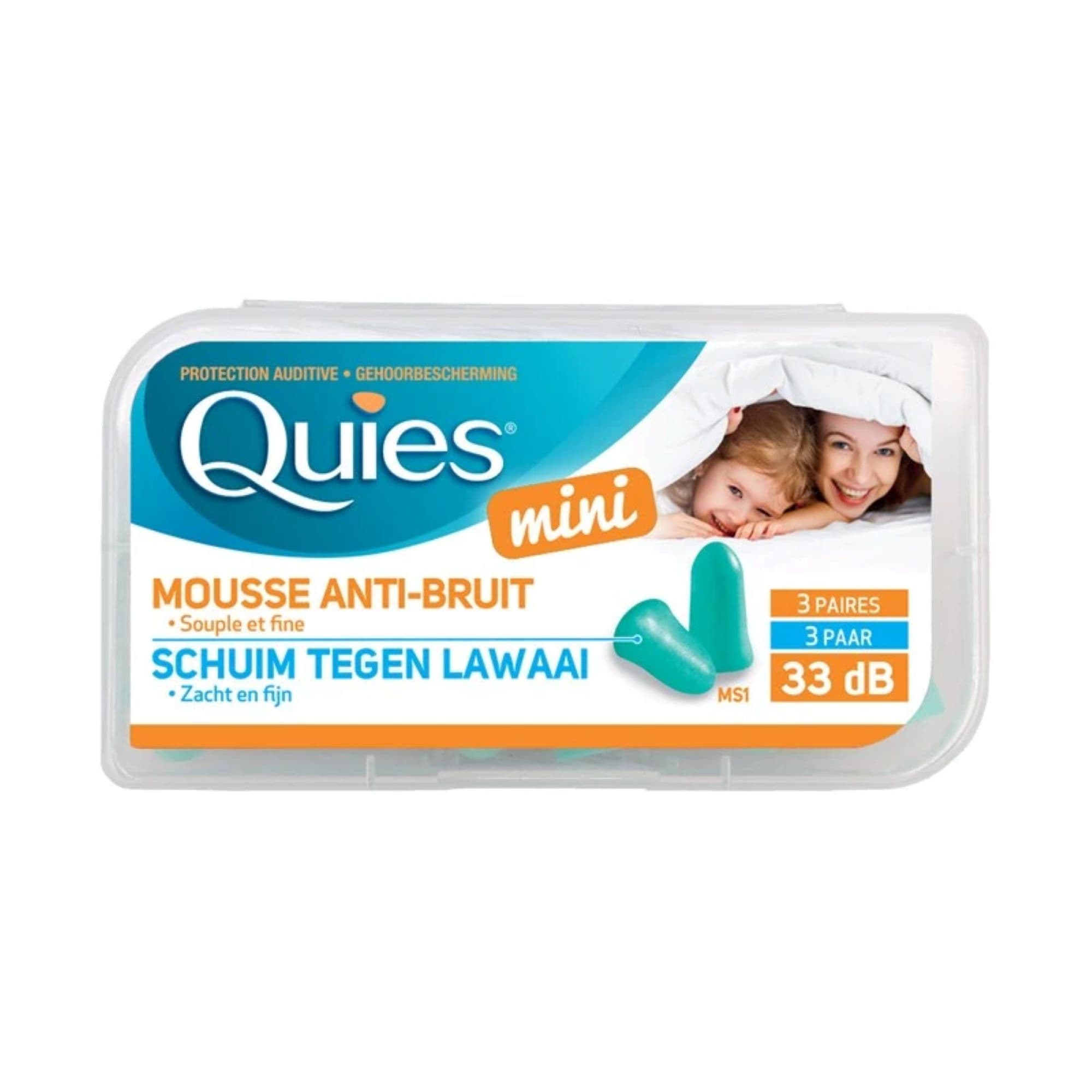 Quies mini Mousse Anti Bruit 33 db