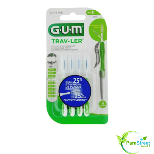 GUM TRAV-LER 4 BROSSETTES x4 1.1MM
