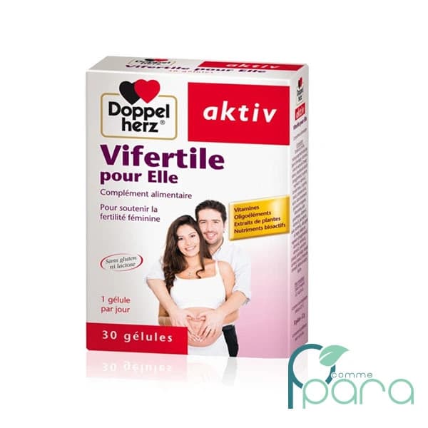 DOPPEL Herz Aktiv Vifertile Pour Elle,30Gélules