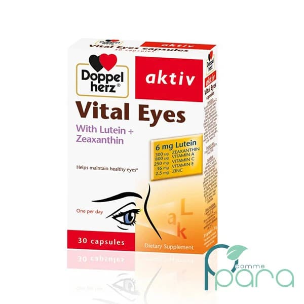 DOPPEL Herz Aktiv Vital Yeux , 30 Gélules