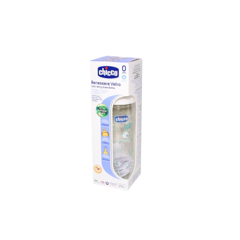 CHICCO Biberon en verre, 240ml