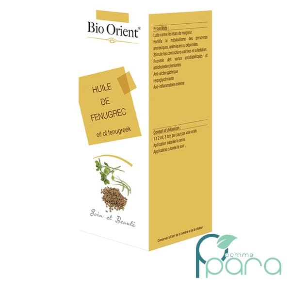 BIO ORIENT Huile De Fenugrec, 10ml