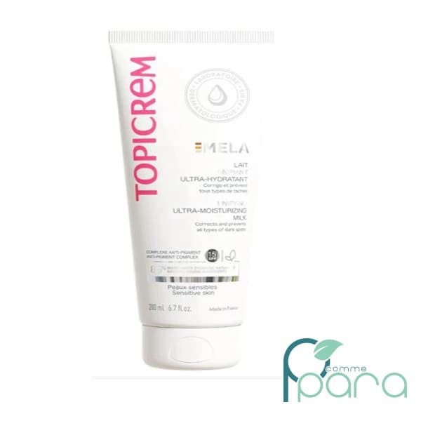 TOPICREM Mela Ultra Hydratant Lait Unifiant,200ml
