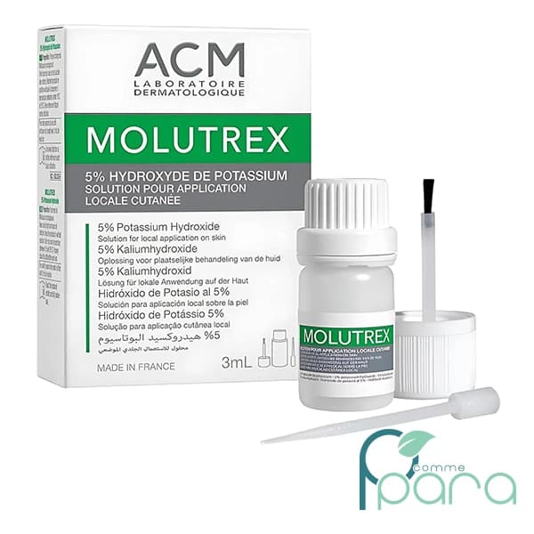 ACM Molutrex Solution Cutané, 3ml